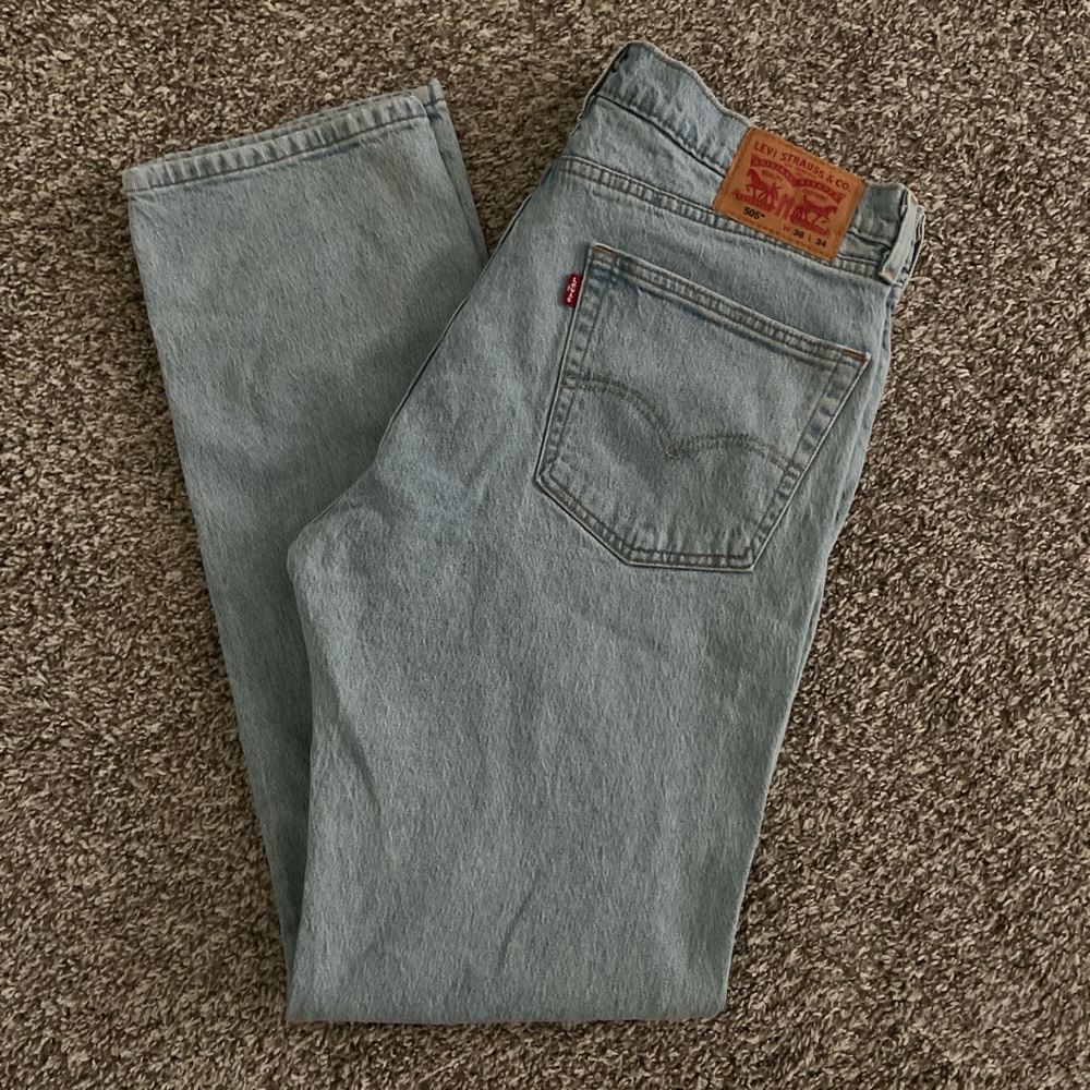 Levi's Men's Classic Blue Straight Jeans